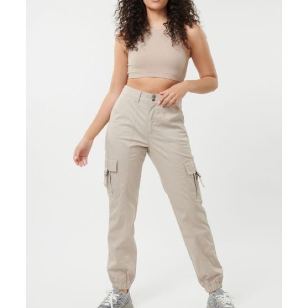 Garage Khaki Cargo Pants
